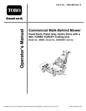 Toro 38988 Operator's Manual