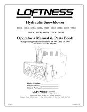 LOFTNESS 661EM Operator's Manual