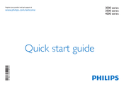 Philips 32PFL35x7D Quick Start Manual