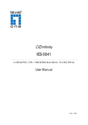 LevelOne Infinity IES-0841 User Manual