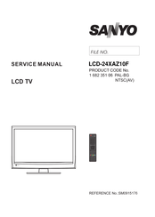 Sanyo LCD-24XAZ10F Service Manual