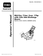 Toro 30342 Operator's Manual