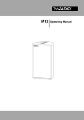 twaudio M12 Operating Manual