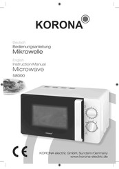Korona 58000 Instruction Manual