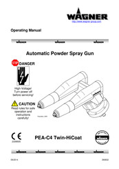WAGNER PEA-C4 Twin-HiCoat Operating Manual