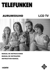 Telefunken AURUM50UHD Instruction Manual