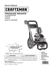 Craftsman 580.676661 Owner's Manual