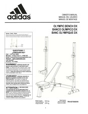 Adidas FM-AD7200DXS Owner's Manual