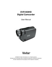 Vivitar DVR 859HD User Manual