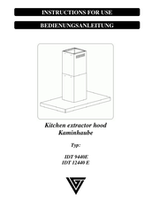 Gorenje IDT 9440E Instructions For Use Manual