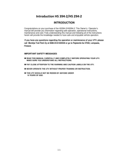 Hisun HS394-2 Owner's/Operator's Manual