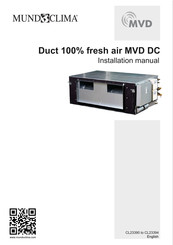 mundoclima CL23394 Installaton Manual