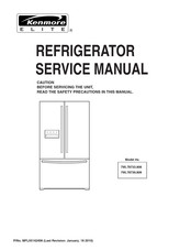 Kenmore 795.78733.806 Service Manual