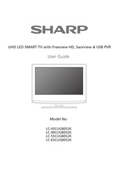Sharp LC-43CUG8052K User Manual