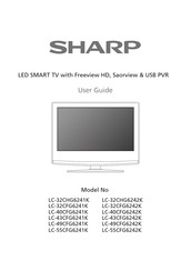 Sharp LC-32CHG6242K User Manual