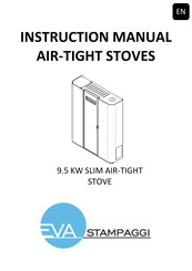 EVA Stampaggi 9.5 KW SLIM AIR-TIGHTSTOVE Instruction Manual