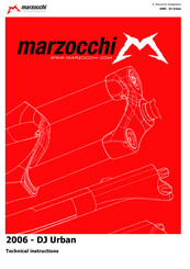 Marzocchi DJ Urban 2006 Technical Instructions