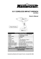 MasterCraft 54-2733-6 Owner's Manual Supplement