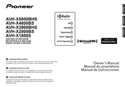 Pioneer AVH-X5800BHS Owner's Manual