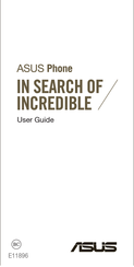 Asus ZenFone 3 Laser ZC551KL User Manual