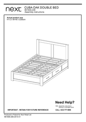 Next 661609-206 Assembly Instructions Manual