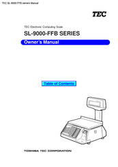 TEC SL-9000-FFB SERIES Owner's Manual