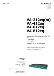 Sams VA-212eq(m) User Manual