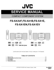 JVC SP-FSXA1 Service Manual