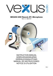 Vexus Audio MEG055 Instruction Manual