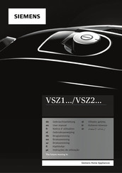 Siemens VSZ1 User Manual