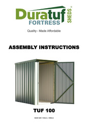 Duratuf TUF 100 Assembly Instructions Manual