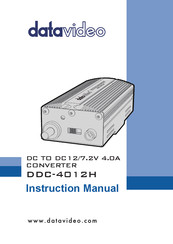 Datavideo DDC-4012H Instruction Manual
