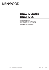 Kenwood DNX5170S Instruction Manual