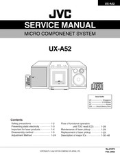 JVC UX-A52 Service Manual