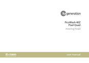 thomann fungeneration PicoWash 40Z Pixel Quad User Manual