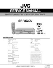 JVC SR-VS30U Service Manual