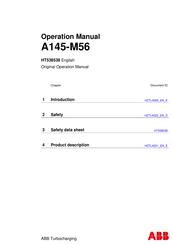ABB A145-M56 Operation Manual