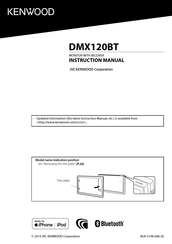 Kenwood DMX120BT Instruction Manual