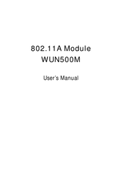 Abocom WUN500M User Manual