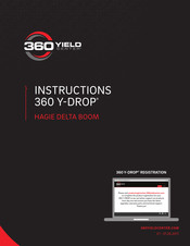 360 Yield 360 Y-DROP HAGIE DELTA BOOM Instruction Manual