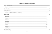 Blu Zoey Plus User Manual