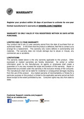 Ovente HS585 Series Instruction Manual