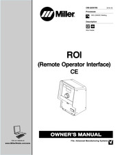 Miller ROI BOX CE Owner's Manual
