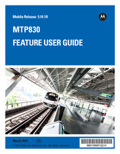 Motorola MTP830 User Manual