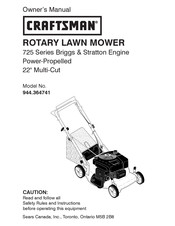 Craftsman 944.364741 Owner's Manual
