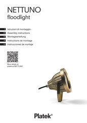 Platek NETTUNO PROIETTORE Assembly Instructions
