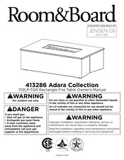 Room&Board 1112LP-TGR Owner's Manual