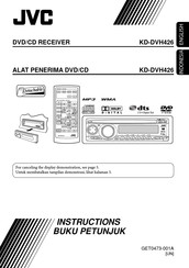 JVC KD-DVH426 Instructions Manual