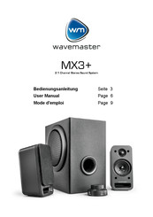 Wavemaster MX3+ Manuals | ManualsLib