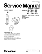 Panasonic KX-TGA652CB Service Manual